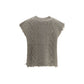 R13 Beige Wool Oves Aries Sleeveles Sweater