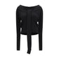 Ermanno Scervino Black Cashmere Cardigan