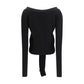 Ermanno Scervino Black Cashmere Cardigan