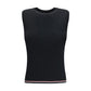 Thom Browne Black Wool Oves Aries Sleeveles T-Shirt
