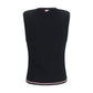 Thom Browne Black Wool Oves Aries Sleeveles T-Shirt