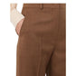 Max Mara Brown Virgin Wool Dress Pants
