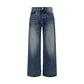 Our Legacy Blue Cotton Relaxed Fit Jeans