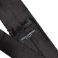 Dolce & Gabbana Black Satin 100% Silk Adjustable Tied Men Necktie Tie