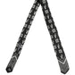 Dolce & Gabbana Black Patterned 100%Silk Adjustable Necktie Accessory Tie