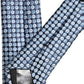 Dolce & Gabbana Blue Circle Pattern Silk Adjustable Necktie Accessory Tie