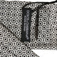 Dolce & Gabbana Black White Geometric Adjustable Necktie Accessory Tie
