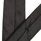 Dolce & Gabbana Black Satin Textured Adjustable Necktie Men Accessory Tie