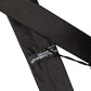 Dolce & Gabbana Black Satin Textured Adjustable Necktie Men Accessory Tie