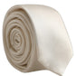 Dolce & Gabbana Cream Satin 100% Silk Adjustable Tied Men Necktie Tie