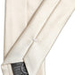 Dolce & Gabbana Cream Satin 100% Silk Adjustable Tied Men Necktie Tie