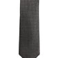 Dolce & Gabbana Dark Gray Textured Silk Adjustable Necktie Accessory Tie