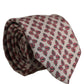 Dolce & Gabbana Beige Lady Bug Silk Adjustable Necktie Men Accessory Tie