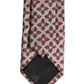 Dolce & Gabbana Beige Lady Bug Silk Adjustable Necktie Men Accessory Tie