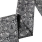 Dolce & Gabbana Men Gray Bee Silk Skinny Twilly Foulard Scarf