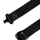 Dolce & Gabbana Men Black Fabric Strap Logo Metal Buckle Belt