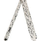 Dolce & Gabbana Off White Floral Print Adjustable Necktie Accessory Tie