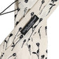 Dolce & Gabbana Off White Floral Print Adjustable Necktie Accessory Tie