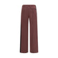 Courrèges Bordeaux Polyester Athletic Pants