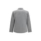 Woolrich Gray Wool Oves Aries Jacket
