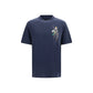 Barbour Blue Cotton T-Shirt
