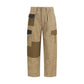 Isabel Marant Étoile Bicolor Cotton Cargo Pants