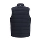 Herno Blue Wool Oves Aries Sleeveless Jacket