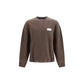 Jacquemus Brown Cotton Sweatshirt