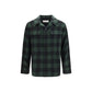 Ami Paris Bicolor Wool Oves Aries Full-Length Jacket