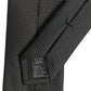 Dolce & Gabbana Black Silk Micro Polka Dot Adjustable Tied Necktie Tie