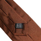 Dolce & Gabbana Brown Silk Classic Adjustable Men Necktie Accessory Tie