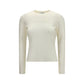 Max Mara White Wool Oves Aries Sweatshirt
