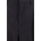 Ami Paris Black Wool Oves Aries Dress Pants