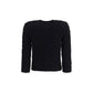 Balmain Black Viscose Full-Length Jacket