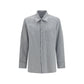 Our Legacy Gray Cotton Pattern Shirt