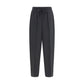 Ami Paris Black Wool Oves Aries Casual Pants