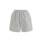 Balenciaga White Cotton Bermuda Shorts