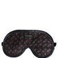 Dolce & Gabbana Multicolor Patterned Cotton Blend Sleep Mask