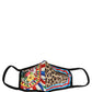 Dolce & Gabbana Multicolor Floral Leopard Elastic Ear Strap Face Mask