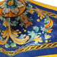 Dolce & Gabbana Multicolor Majolica Print Elastic Ear Strap Face Mask