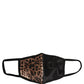 Dolce & Gabbana Brown Black Leopard Print Elastic Ear Strap Face Mask