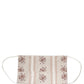 Dolce & Gabbana Beige Floral Print Pleated Elastic Ear Strap Face Mask
