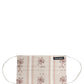 Dolce & Gabbana Beige Floral Print Pleated Elastic Ear Strap Face Mask