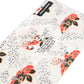 Dolce & Gabbana White Floral Cotton Pleated Elastic Ear Strap Face Mask