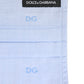 Dolce & Gabbana Light Blue DG Monogram Pleat Elastic Ear Strap Face Mask