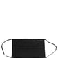 Dolce & Gabbana Black 100% Cotton Pleated Elastic Ear Strap Face Mask