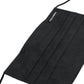 Dolce & Gabbana Black 100% Cotton Pleated Elastic Ear Strap Face Mask