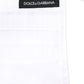 Dolce & Gabbana White 100% Cotton Pleated Elastic Ear Strap Face Mask