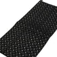 Dolce & Gabbana Black Silk Patterned Pleated Elastic Ear Strap Face Mask