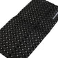 Dolce & Gabbana Black Silk Patterned Pleated Elastic Ear Strap Face Mask